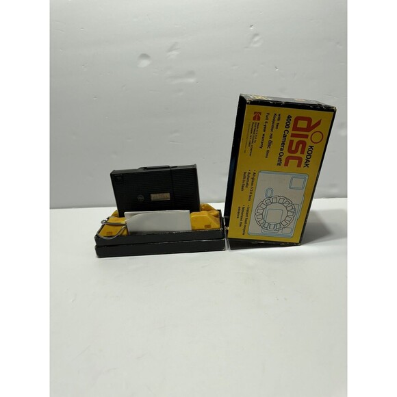 Vintage Kodak Disc 4000 Camera Outfit w/ box & Manual Untested - Picture 9 of 11